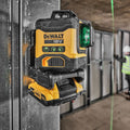 DeWALT 18V XR Compact 3 x 360 Green Beam Multiline Laser Combo Kit DCLE34031D1-XE