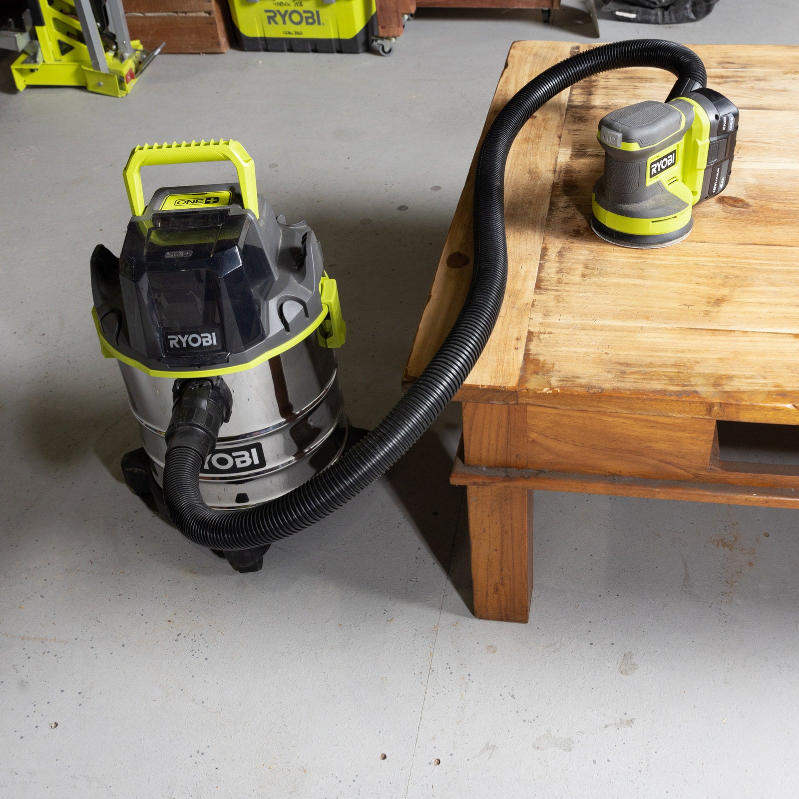 Ryobi 18V ONE+ 125mm Random Orbital Sander Tool Only RROS18