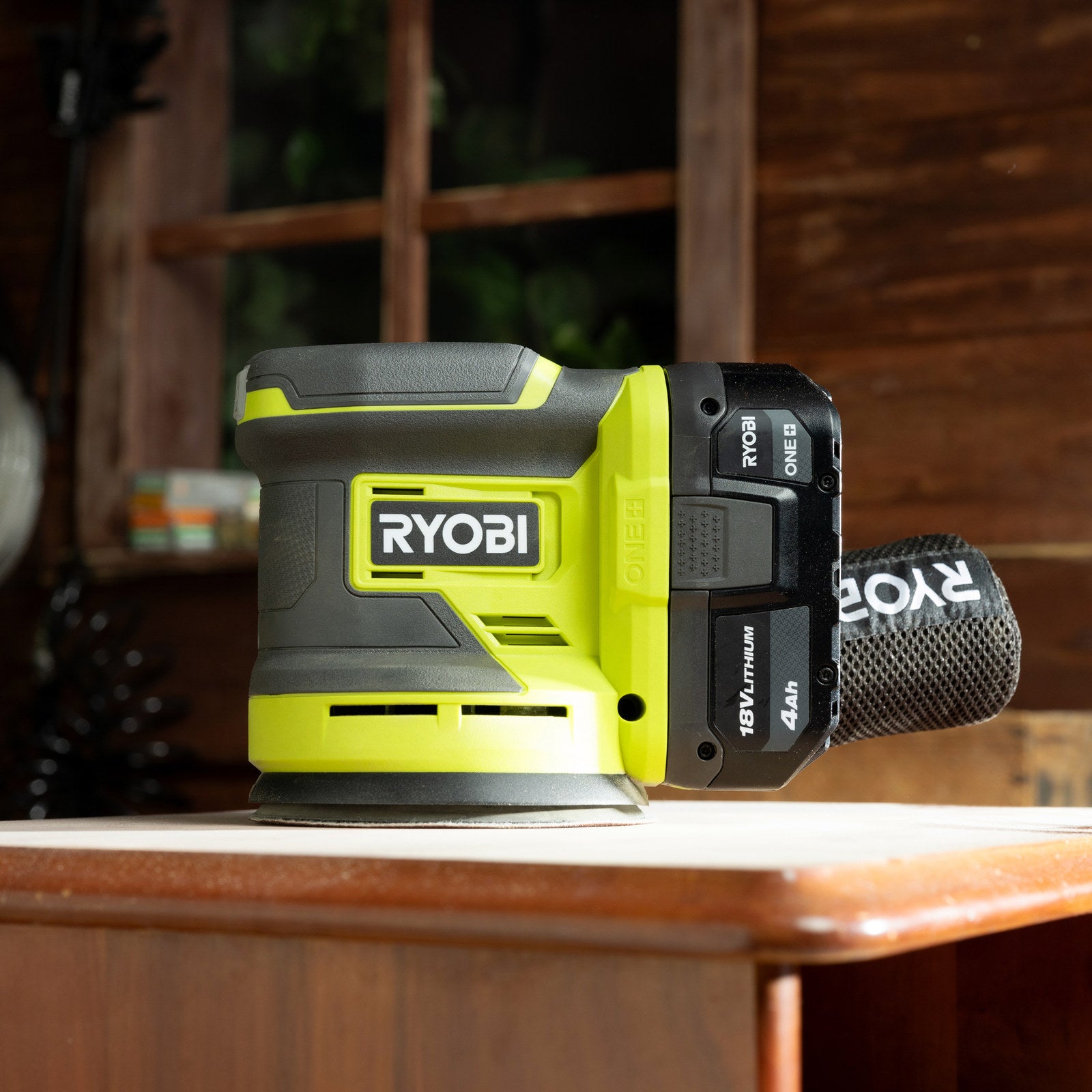 Ryobi 18V ONE+ 125mm Random Orbital Sander Tool Only RROS18