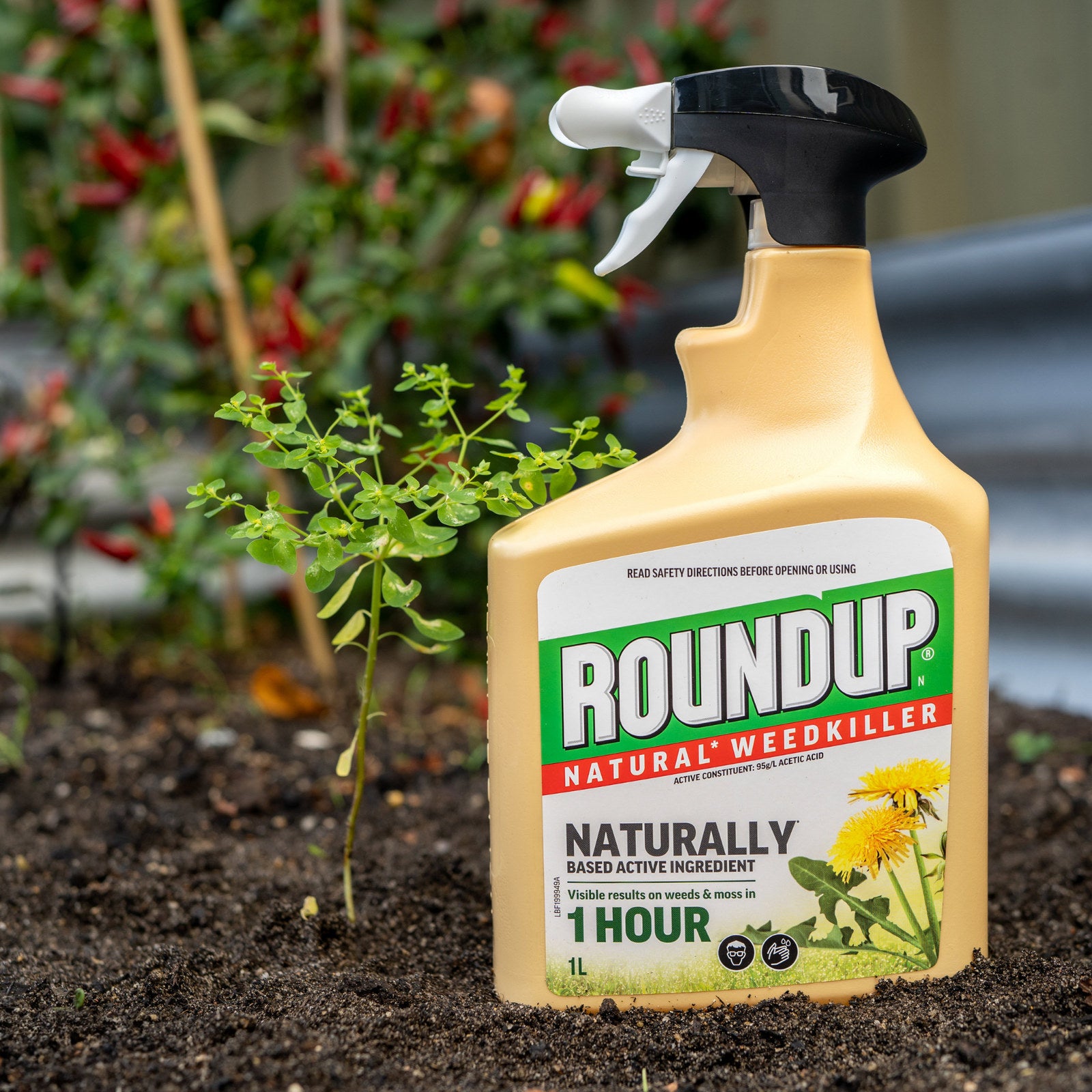 Roundup Natural Weedkiller Ready to Use, 1L