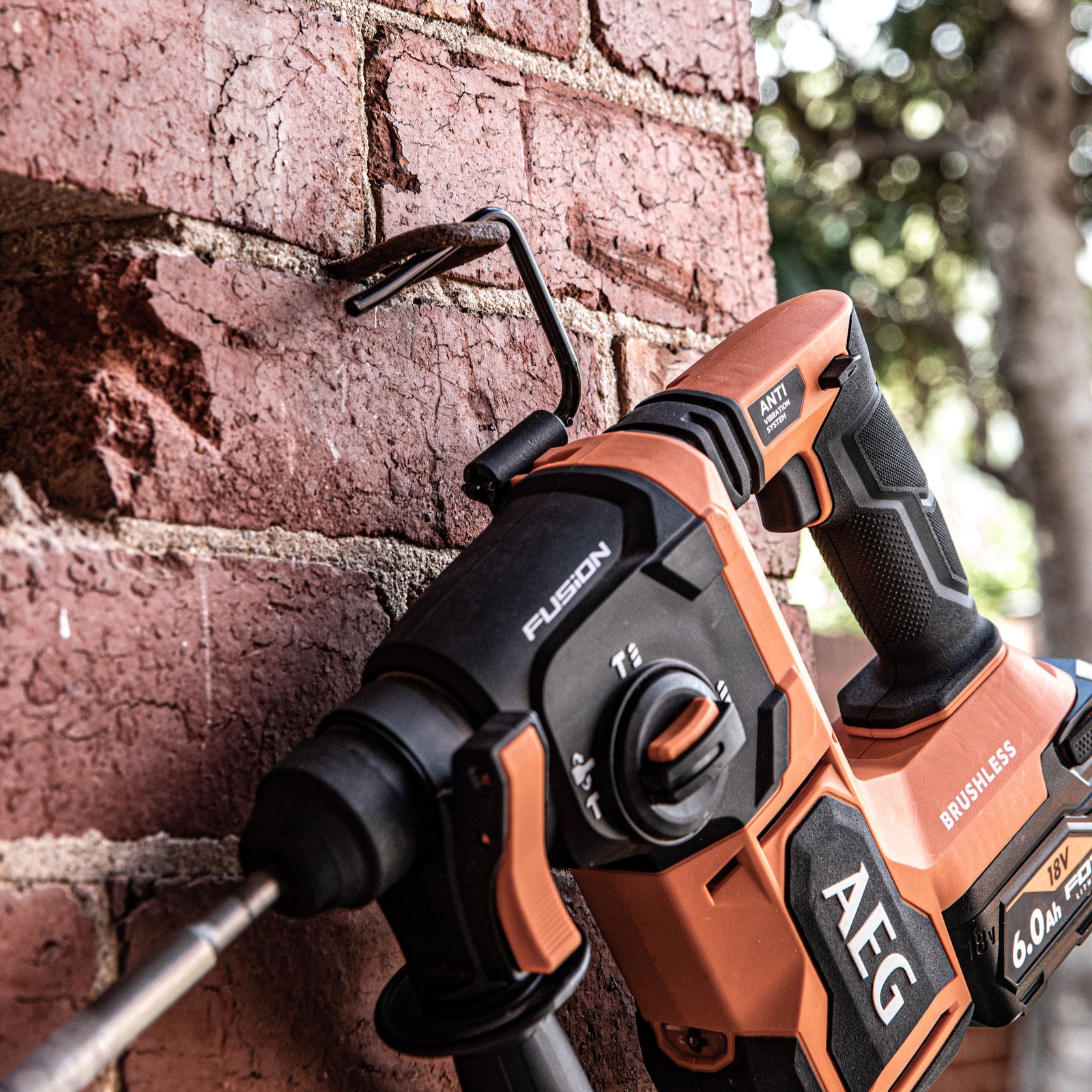 AEG 18V 26mm Fusion SDS Plus Rotary Hammer Drill A18FRH0 - Skin Only