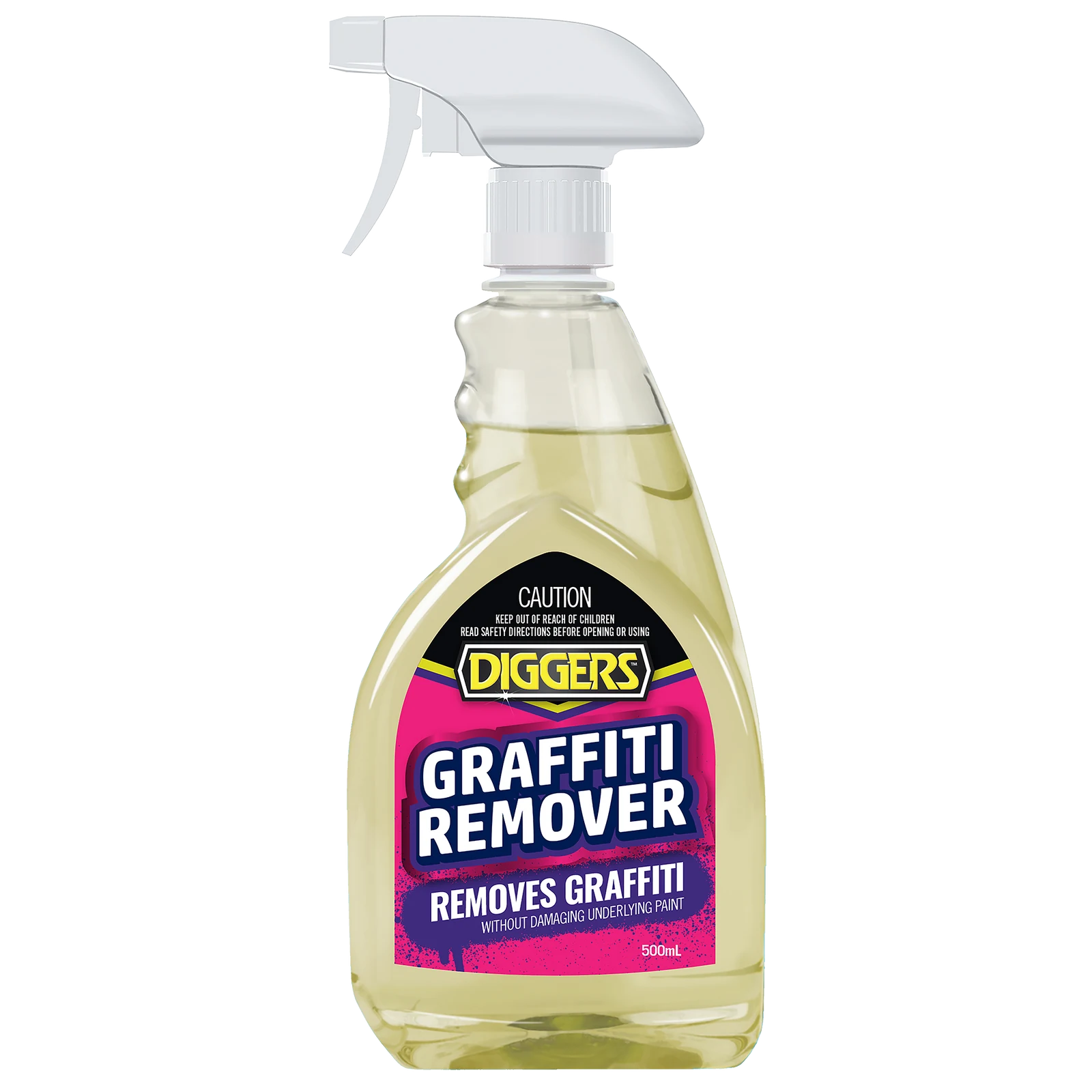Diggers 500ml Graffiti Remover Spray Indoor Outdoor