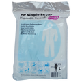 Pro-Val PP Single Layer Disposable Coverall Large Dust Resistant Breathable