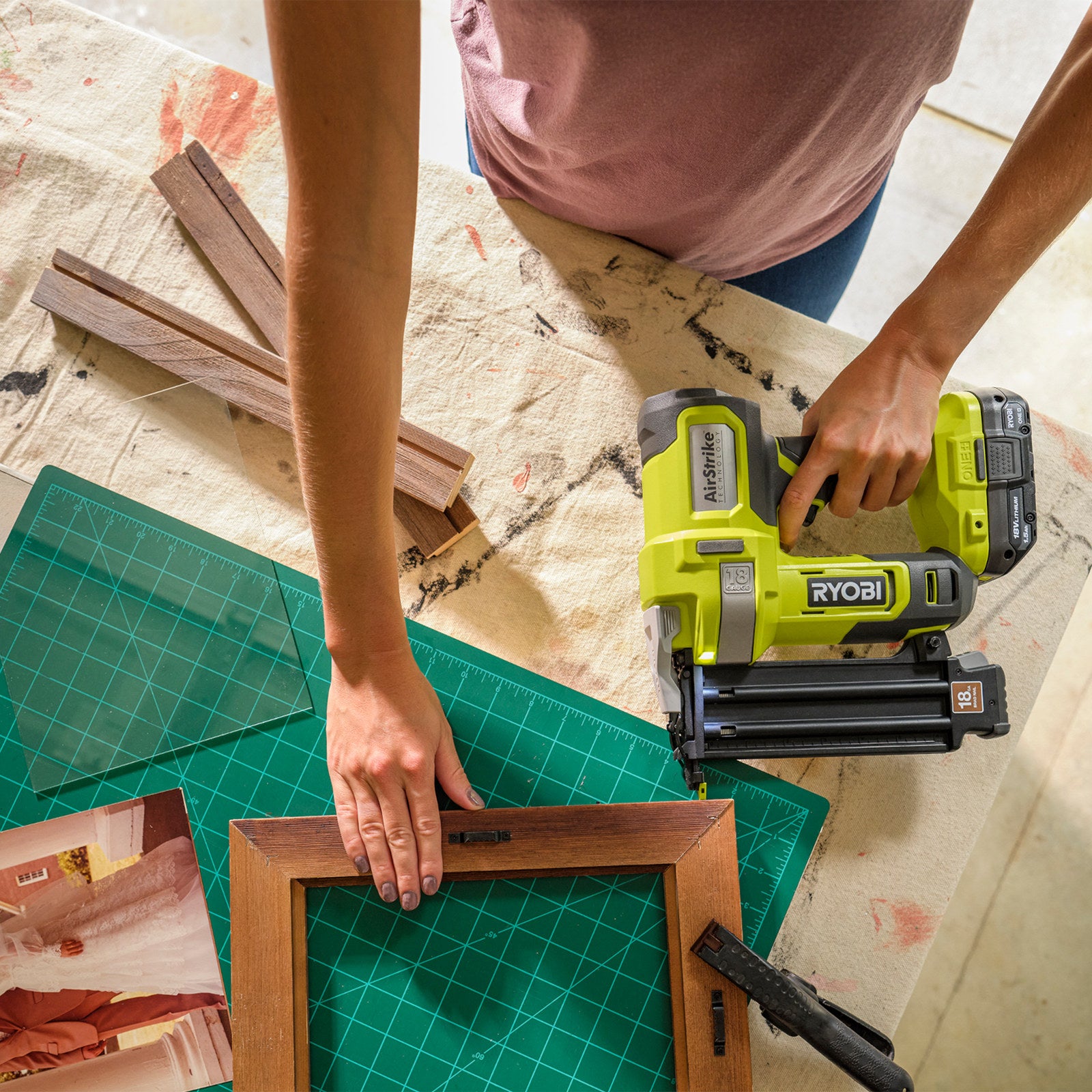 Ryobi 18V ONE+ 18GA C1 Brad Nailer Tool Only R18GN18