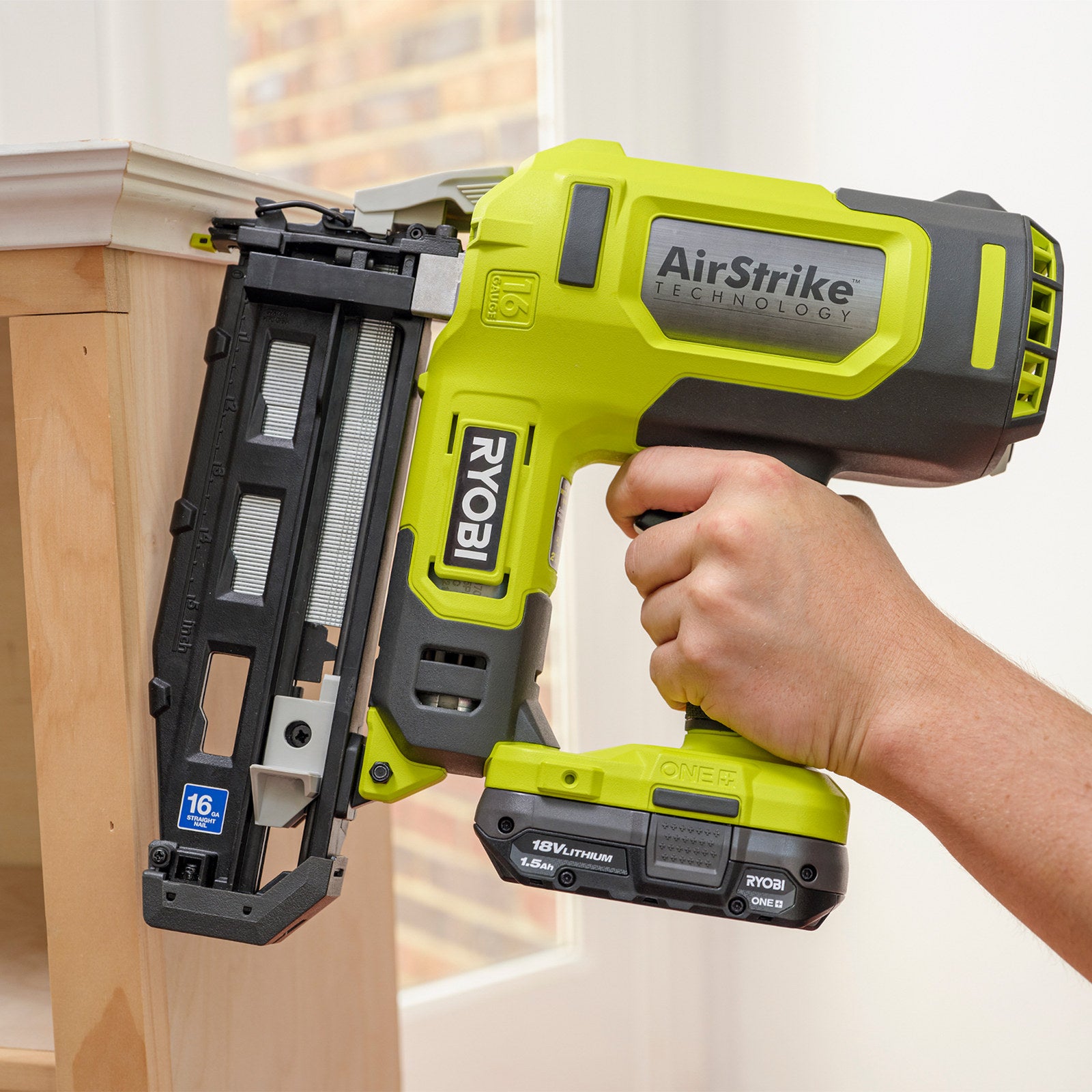 Ryobi 18V ONE+ 16GA Brad Nailer Tool Only R16GN18