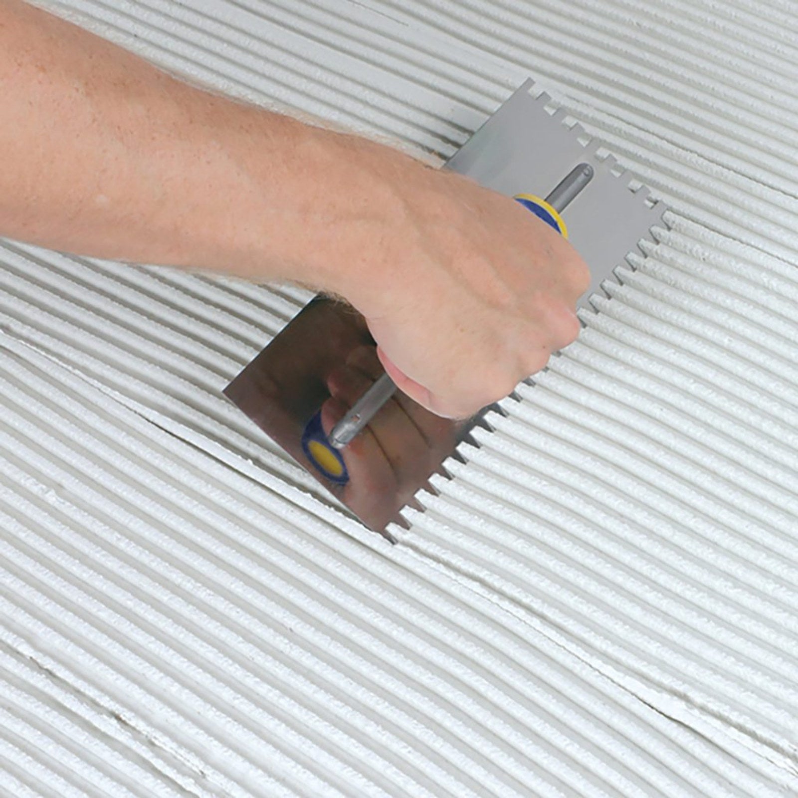 QEP 10mm Square Notch Stainless Steel Tiling Trowel