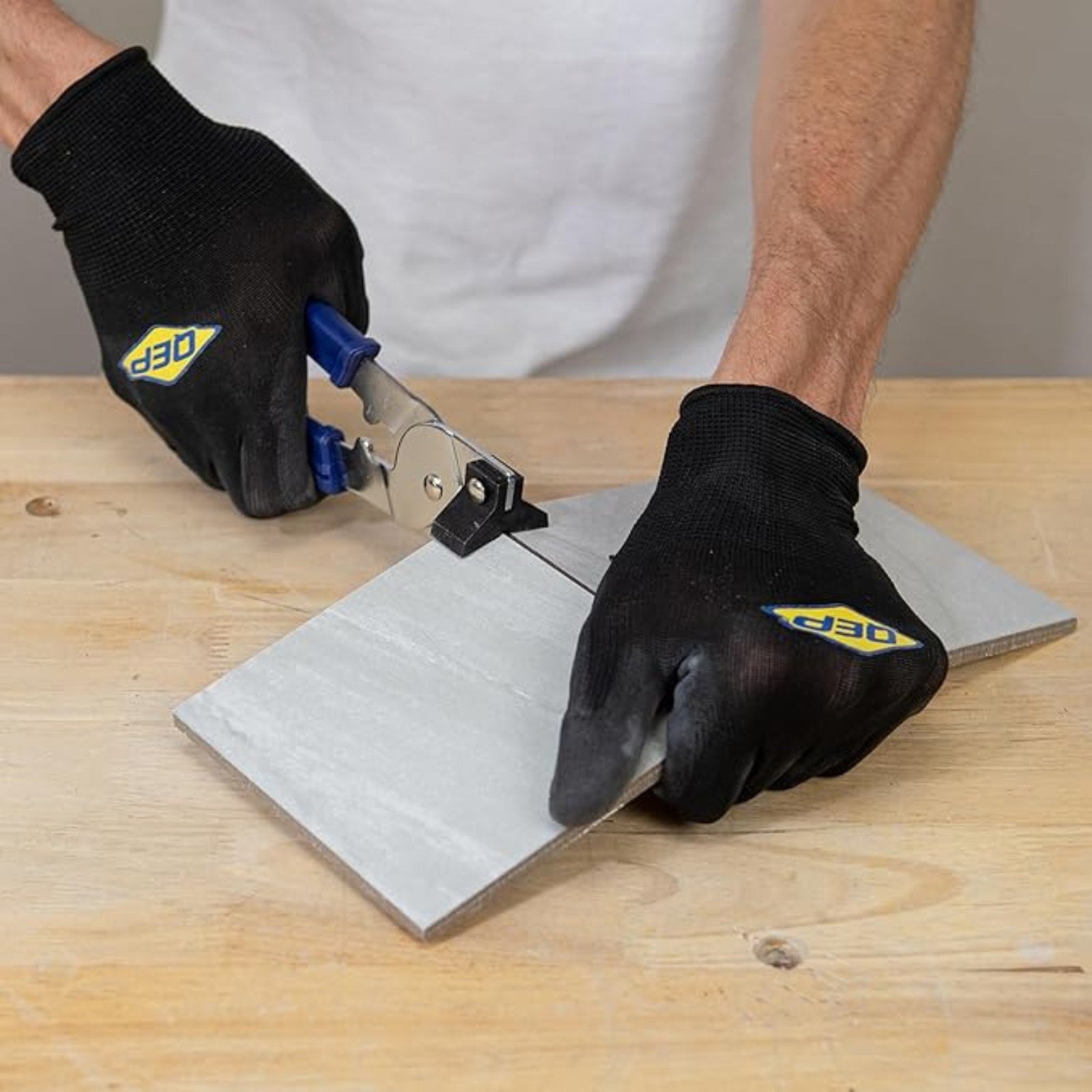 QEP Handheld Ceramic Tile Cutter 150 x 150mm Tungsten Carbide Wheel