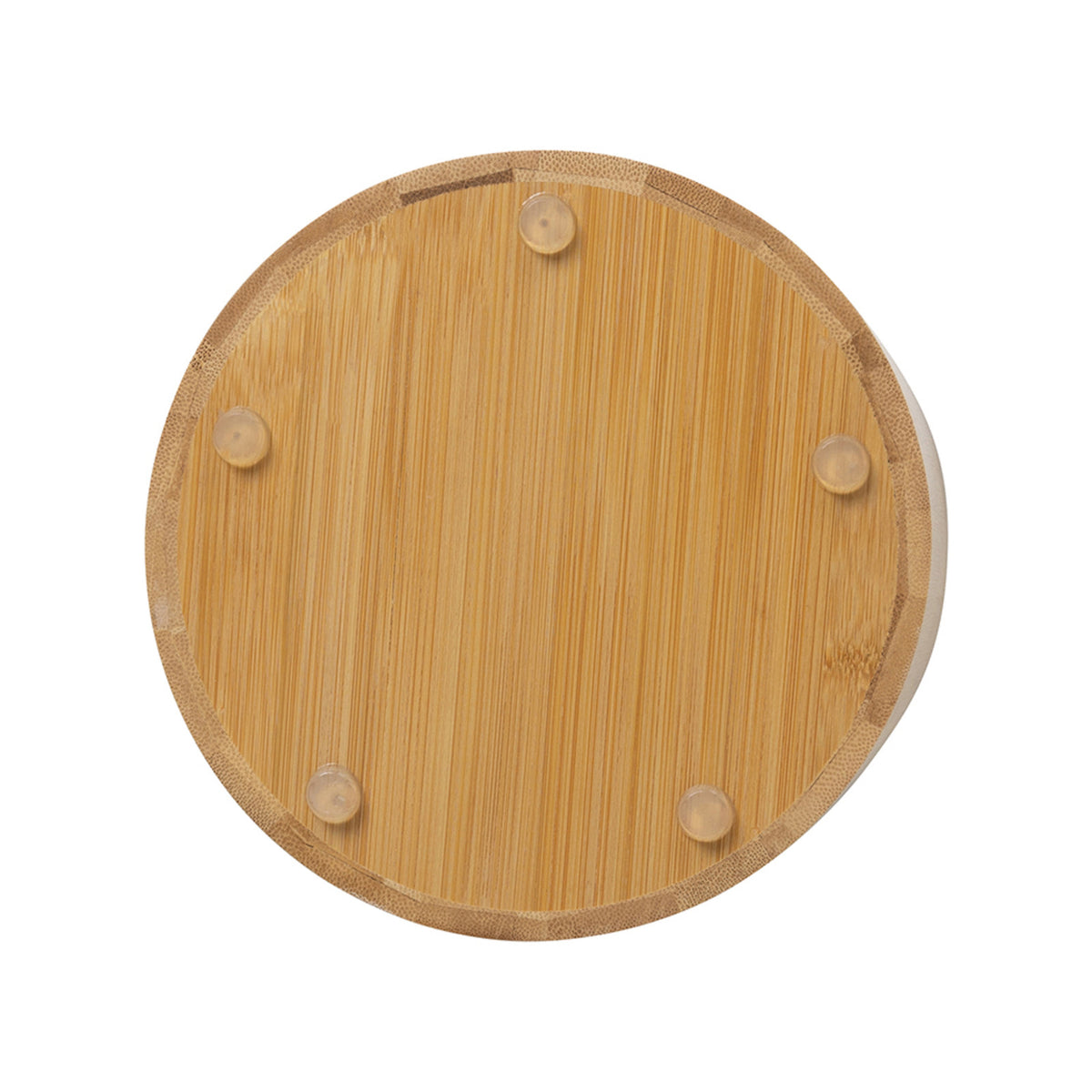 Baxter Bone Medium Bamboo Stainless Steel Elevated Pet Bowl 0.8L Non-Slip