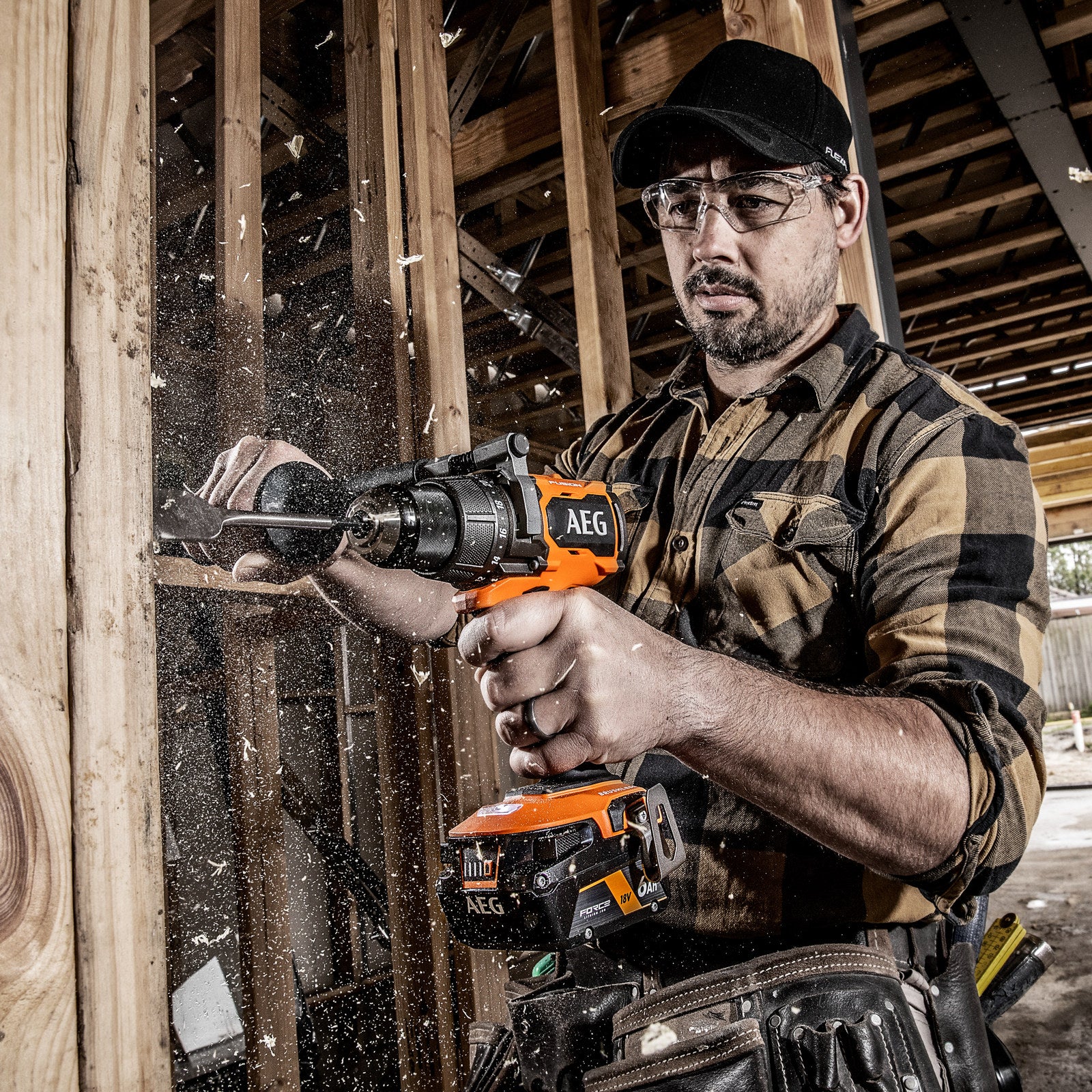 AEG 18V Fusion Brushless Hammer Drill A18FPD0 - Skin Only