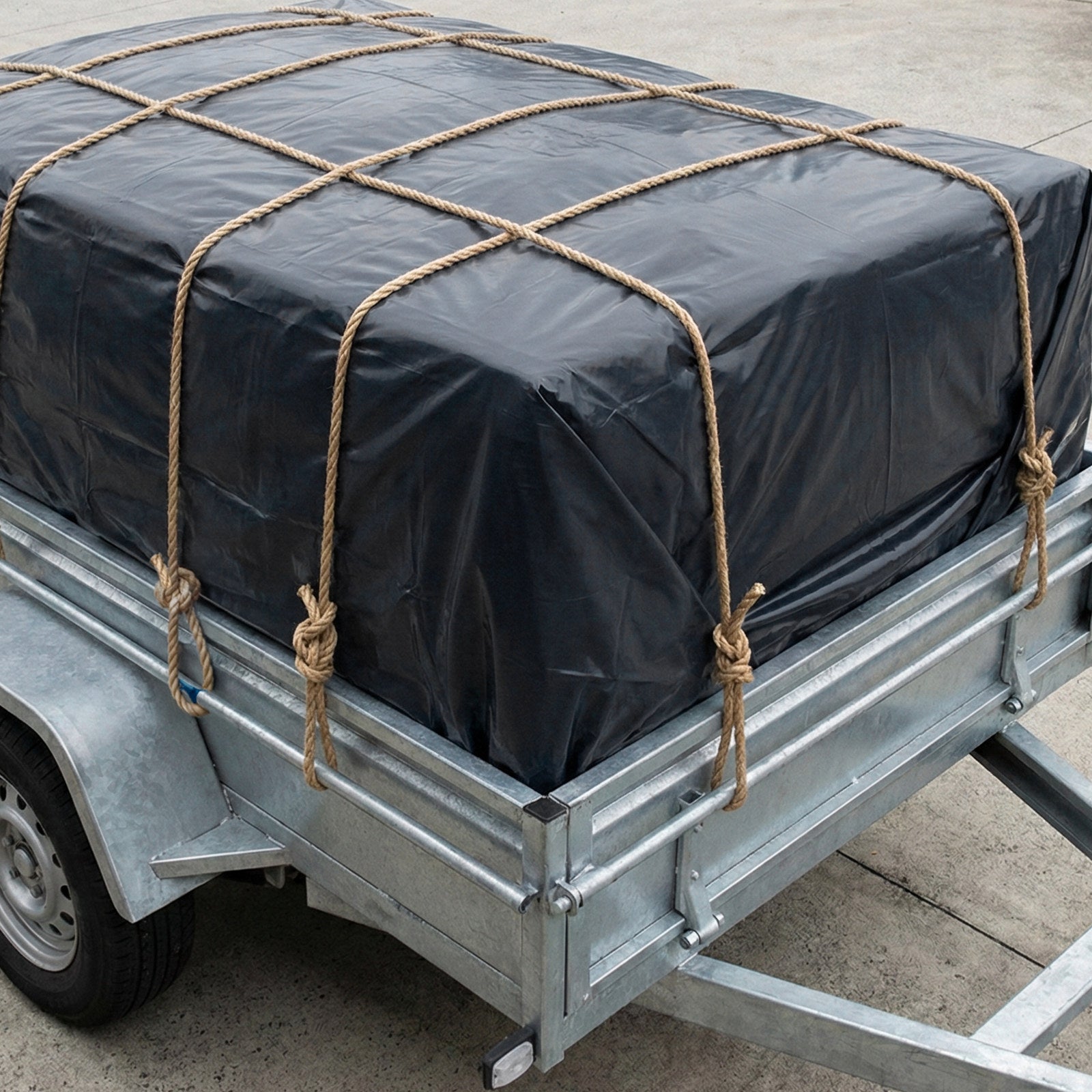 Grunt 2 x 10m Black 140um Multi Use Plastic Film