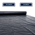 Grunt 2 x 5m Black 140um Multi Use Plastic Film