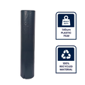 Grunt 2 x 5m Black 140um Multi Use Plastic Film