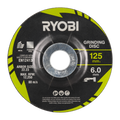 Ryobi 4 Piece 125mm Cutting and Grinding Set