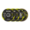 Ryobi 4 Piece 115mm Cutting and Grinding Set