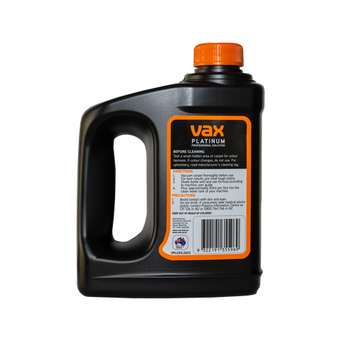 Vax Platinum Professional Carpet Cleaning Solution 1L