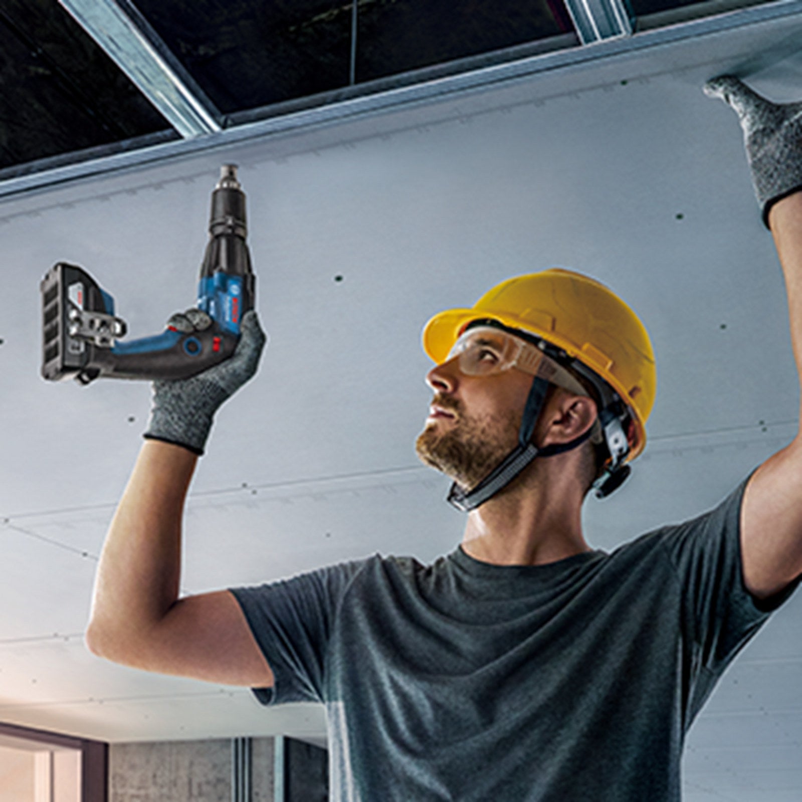 Bosch Professional 18V Cordless Drywall Screwdriver GTB 18V-45 - Skin Only