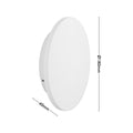 Verve Maxwell 9W LED Interior Wall Light AWL156WH, Matt White, 3000K Warm White