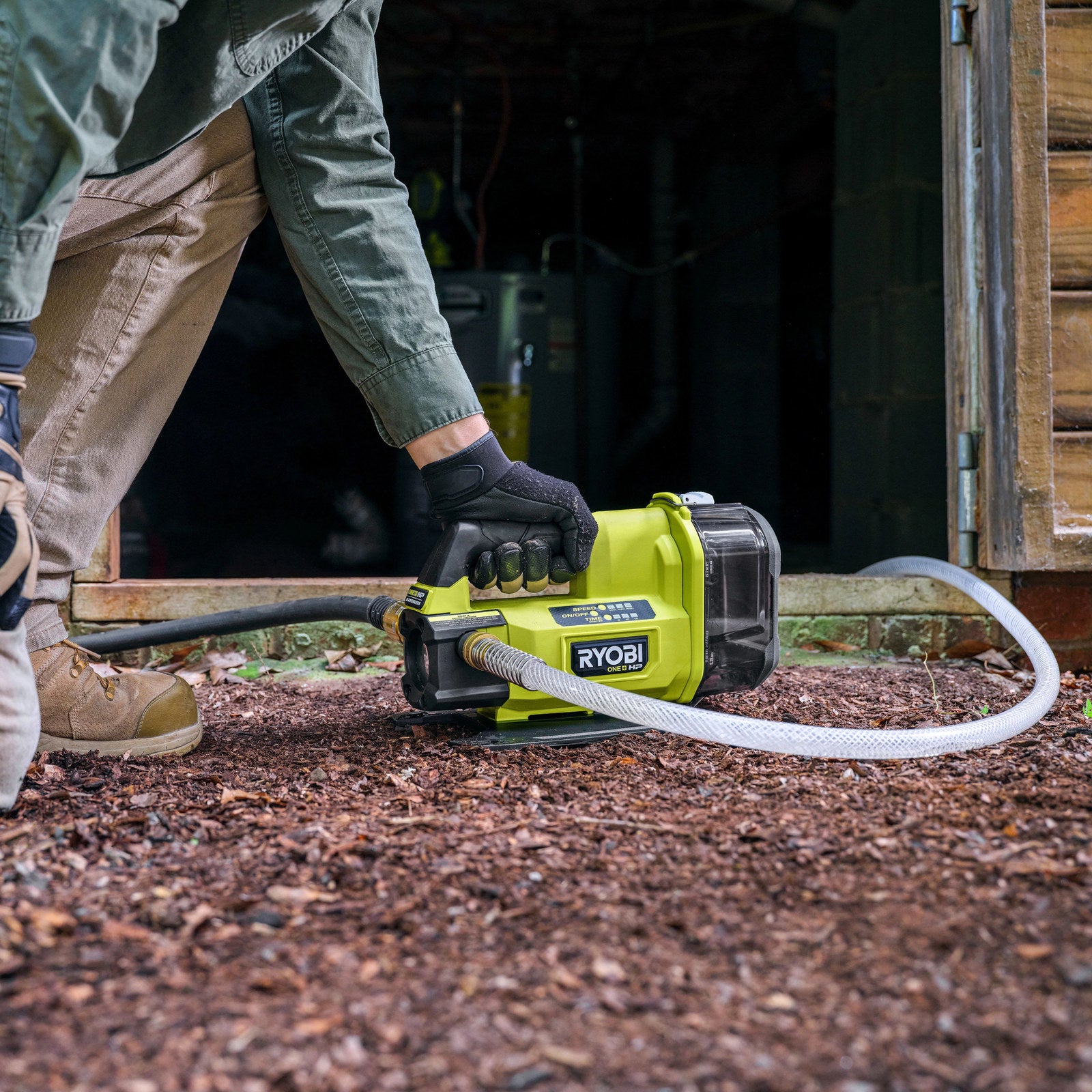 Ryobi 18V ONE+ HP Transfer Pump 2,271L/hr Tool Only R18XTRP10