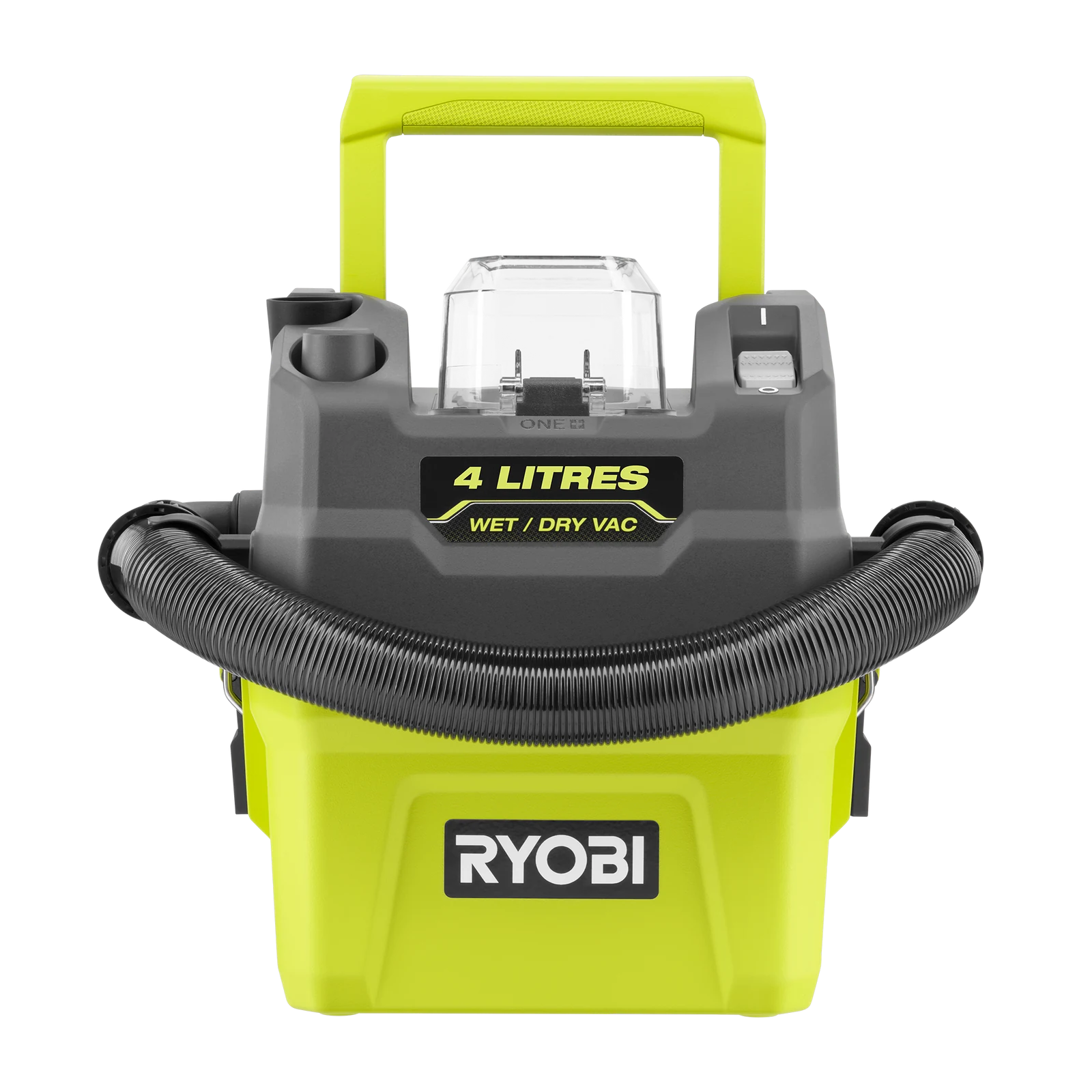 Ryobi 18V ONE+ 4L Wet And Dry Compact Vacuum - Tool Only (RWDV184)