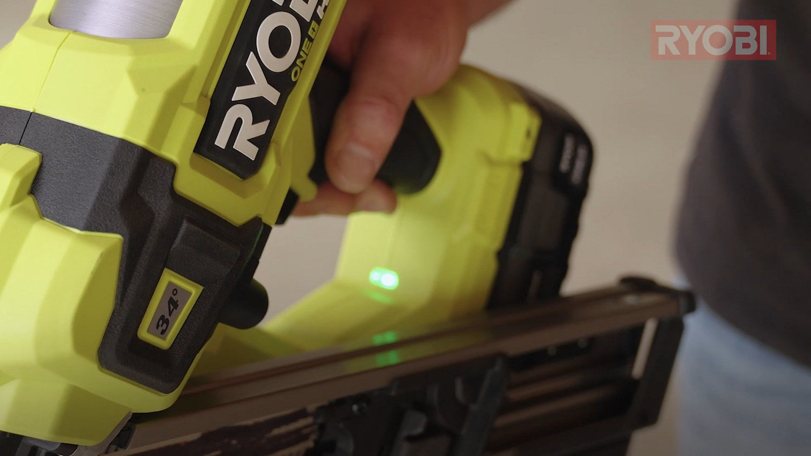 Ryobi 18V ONE+ HP Brushless 30-34° Framing Nailer - Tool Only (RFN1830X)