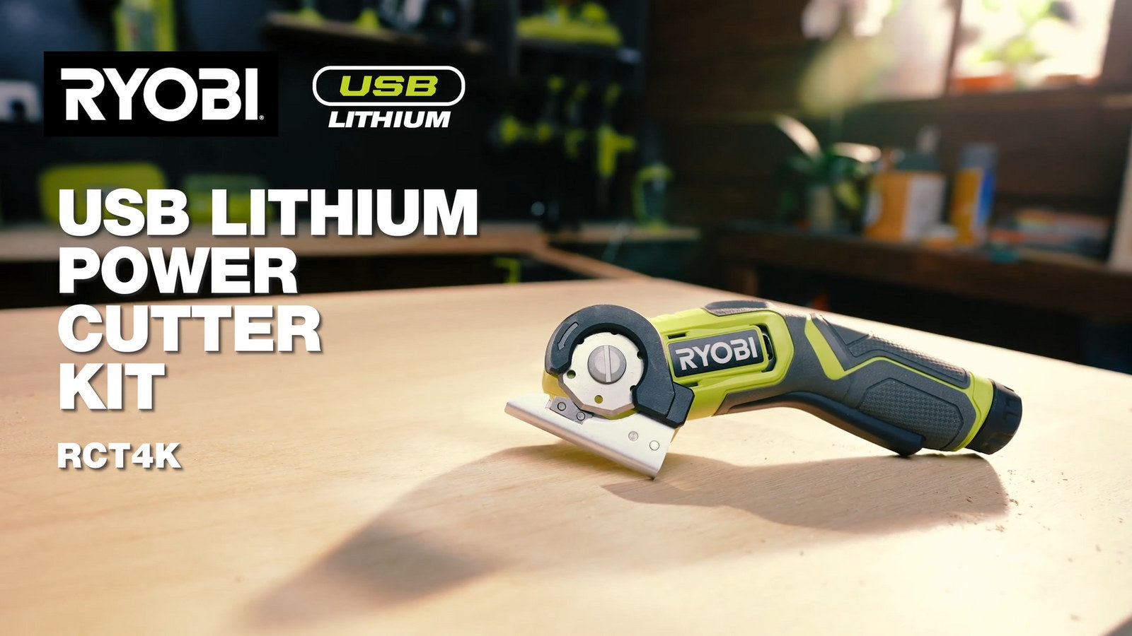Ryobi USB Lithium Power Cutter 2Ah Kit (RCT4K)