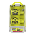Ryobi 12 Piece Twist Lock Cutting Set with Mandrel and Carry Case