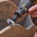 Ryobi 120 Grit Rotary Tool Cleaning and Polishing Disc - 38mm
