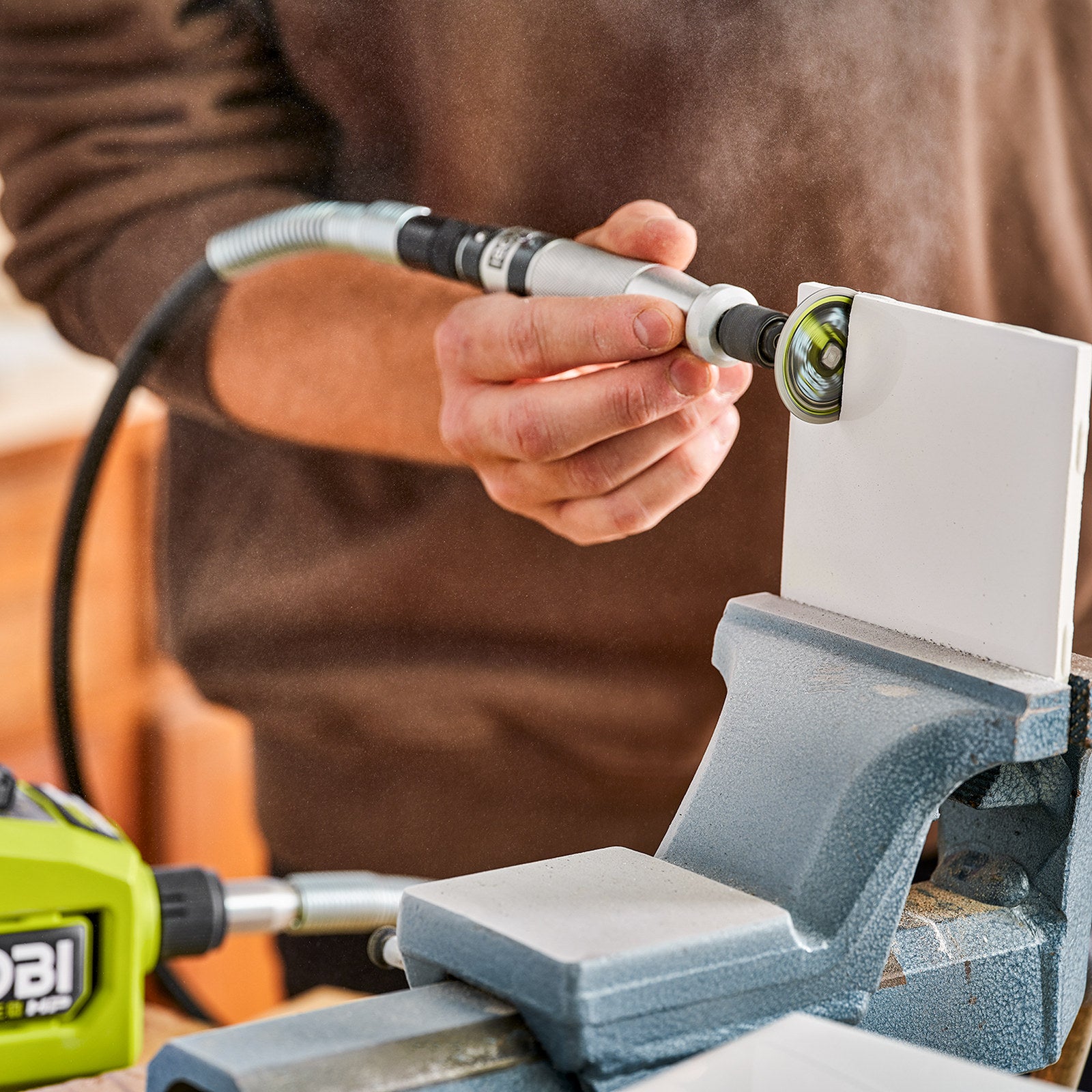 Ryobi 38mm Twist Lock Tile Cutting Wheel with Diamond Coating