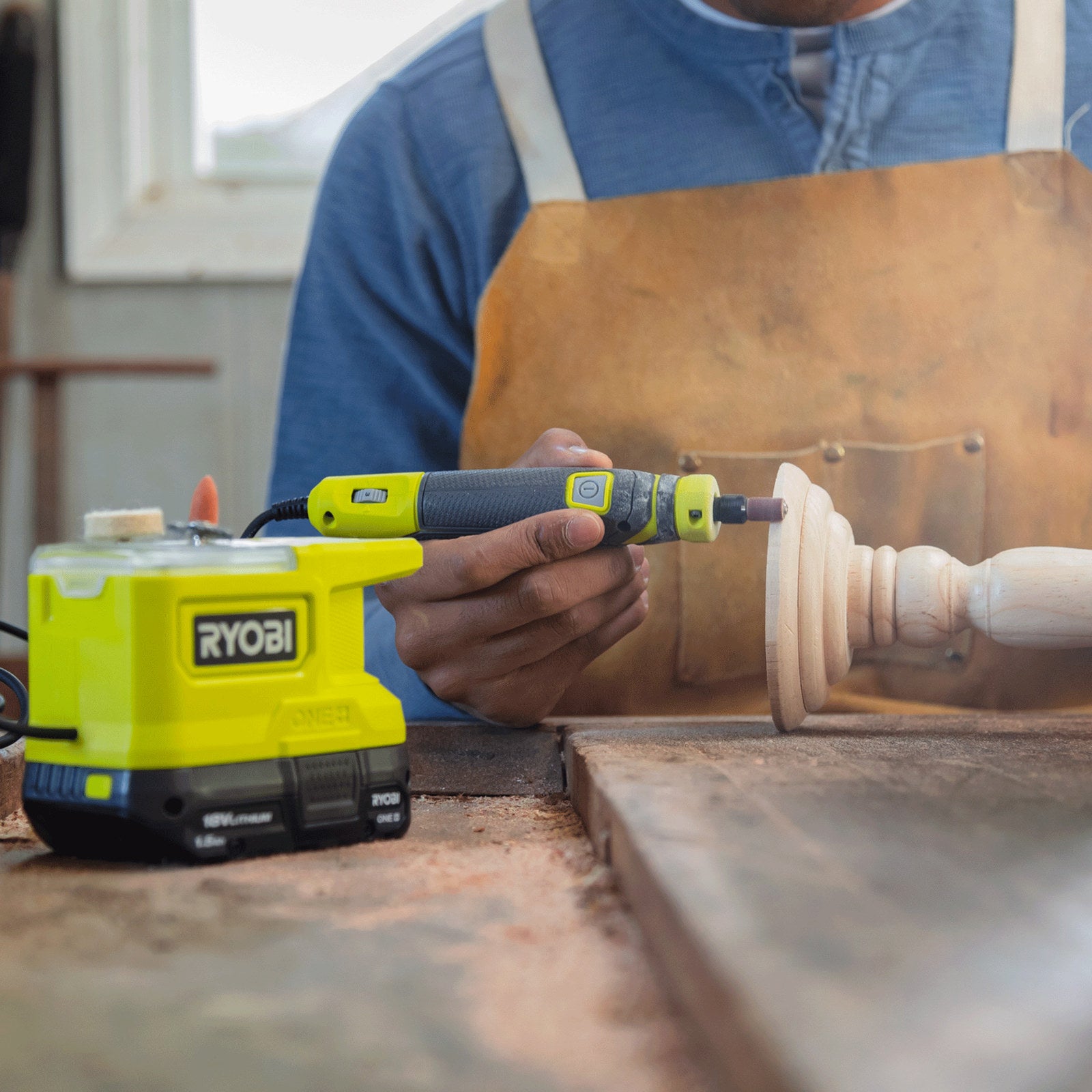 Ryobi 60 Grit Rotary Sanding Band - 10 Pack