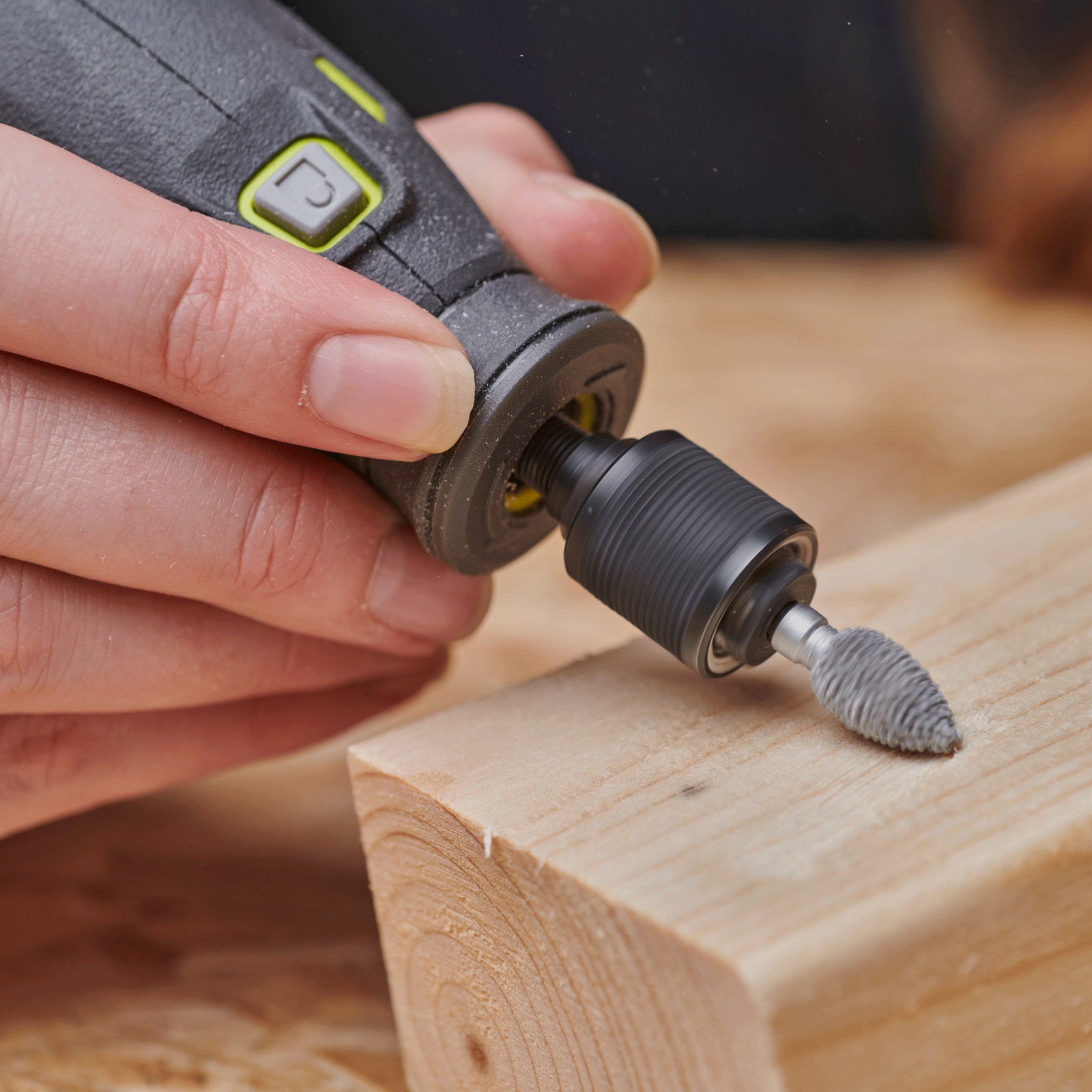 Ryobi Smooth Flame Material Removal Burr for Rotary Tools