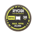 Ryobi 38mm Twist Lock High Performance CBN Cut-Off Disc