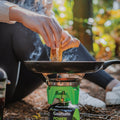 Gasmate Turbo Butane Portable Stove & Pot Set, 0.8L Pot, 3.2kW Burner for Camping