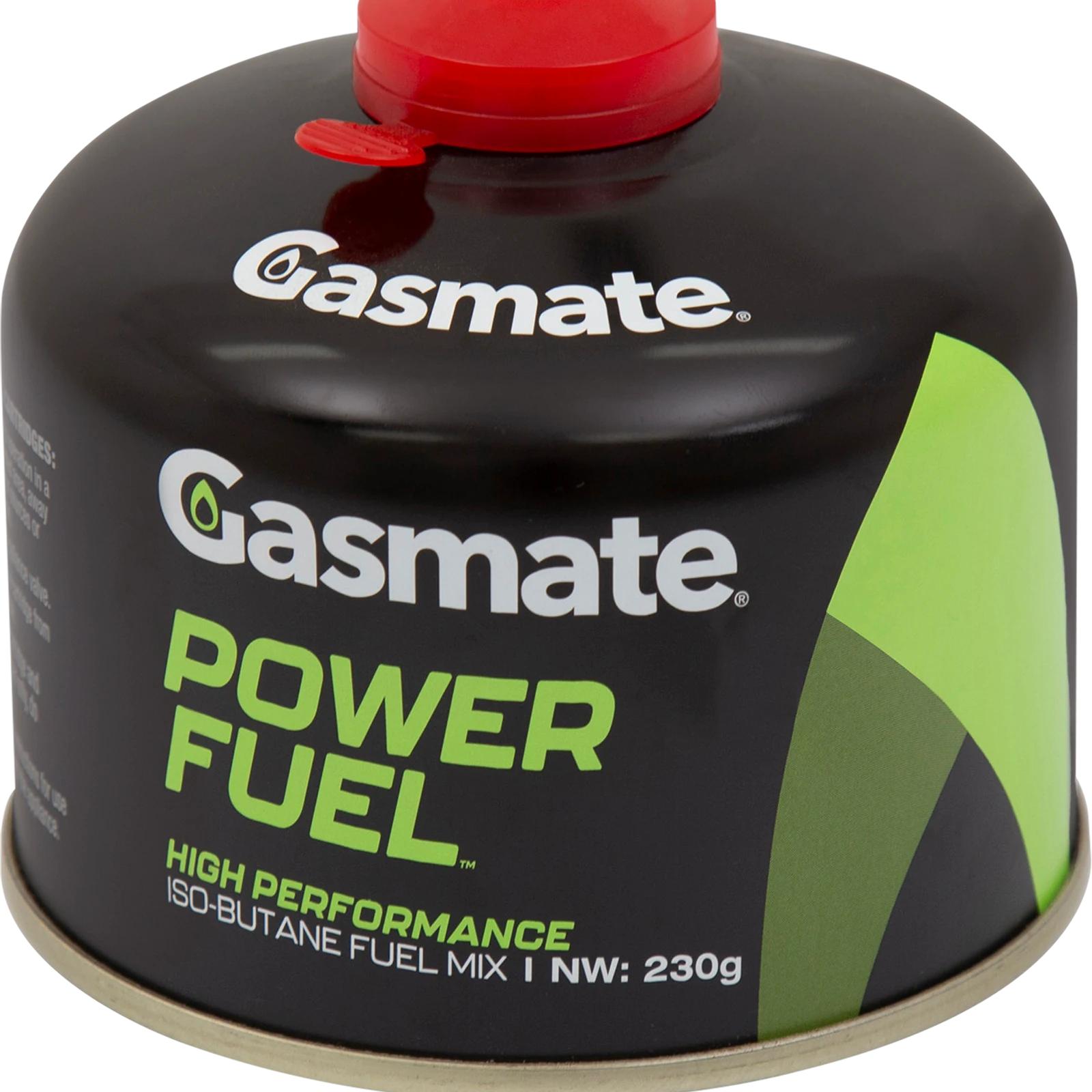 Gasmate 230g Power Fuel Iso-Butane Cartridge, Screw-Type for Stoves & Lanterns
