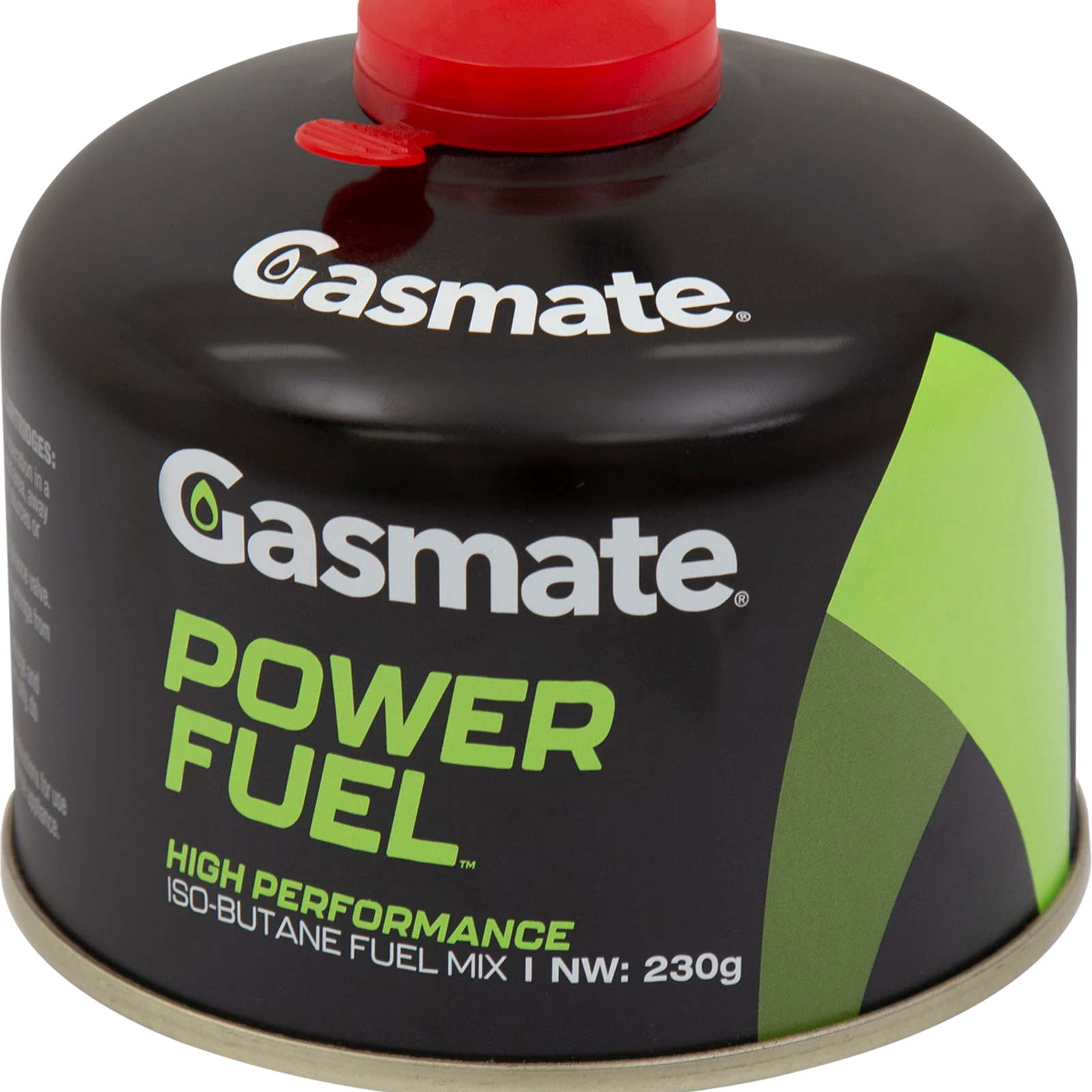 Gasmate 230g Power Fuel Iso-Butane Cartridge, Screw-Type for Stoves & Lanterns