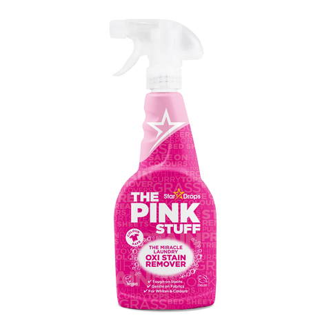 The Pink Stuff 500ml Oxi Stain Remover Spray for Colour-Fast Fabrics