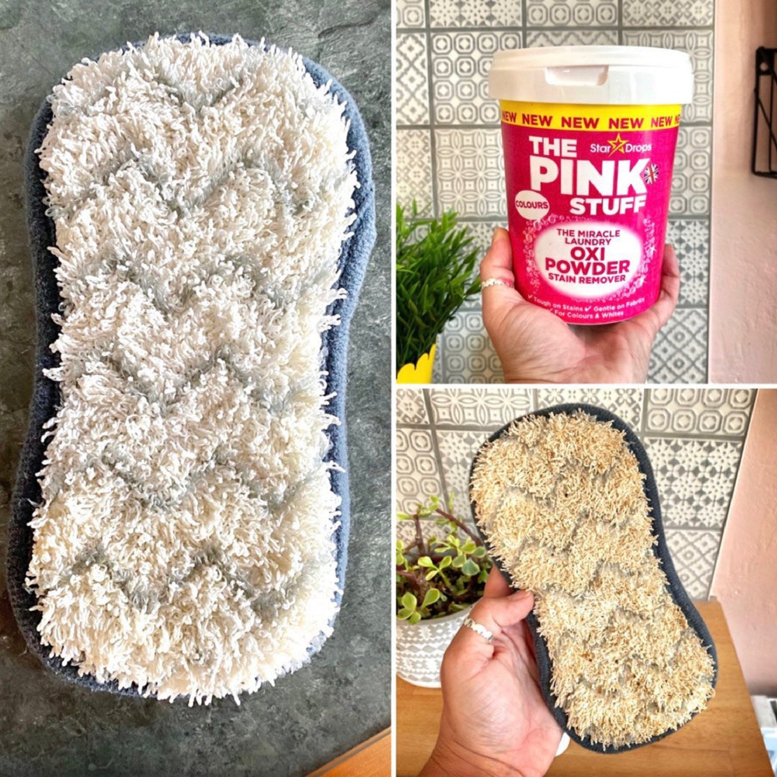 The Pink Stuff 1kg Colours Laundry Oxi Powder Stain Remover