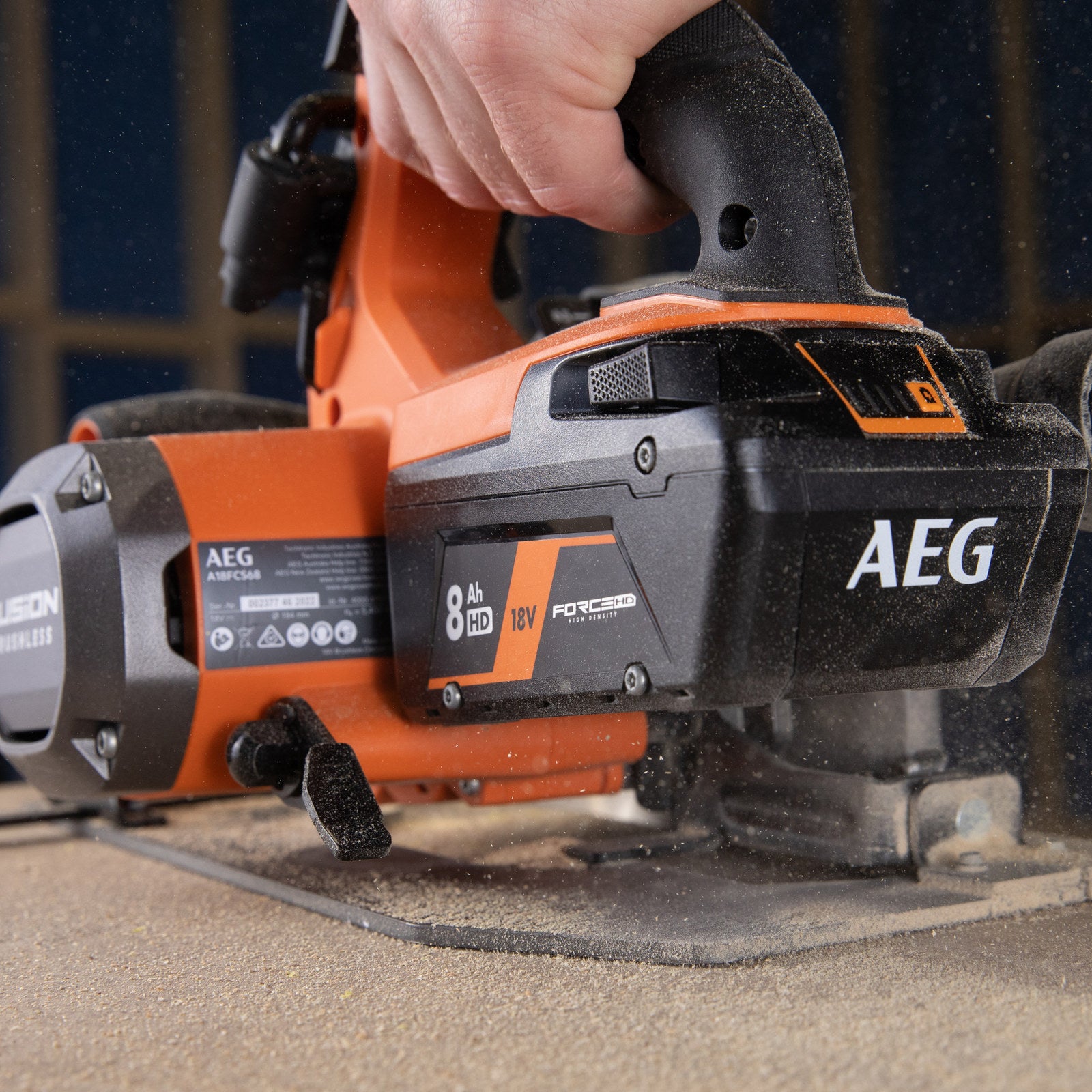 AEG 18V 8.0Ah FORCE HD Battery A18OB8 High-Density Cells