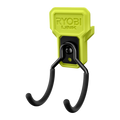 Ryobi LINK Reversible Steel Utility Hook - 9.1kg Wall Storage