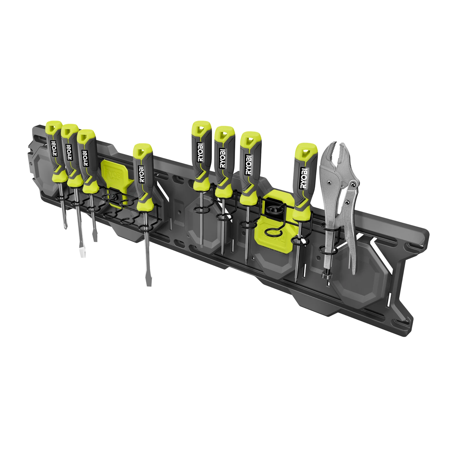 Ryobi LINK Reversible Screwdriver Holder 6.8kg Indoor Wall Storage