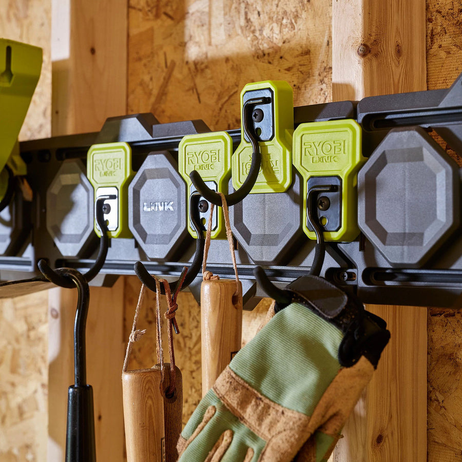 Ryobi Link Reversible J Hook - Steel - 100mm x 145mm - 6.8kg Capacity - Wall Storage Solution - SuperSaverAU - view 5