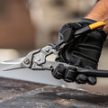 ToughBuilt Straight Cut Aviation Snips Chrome Molybdenum