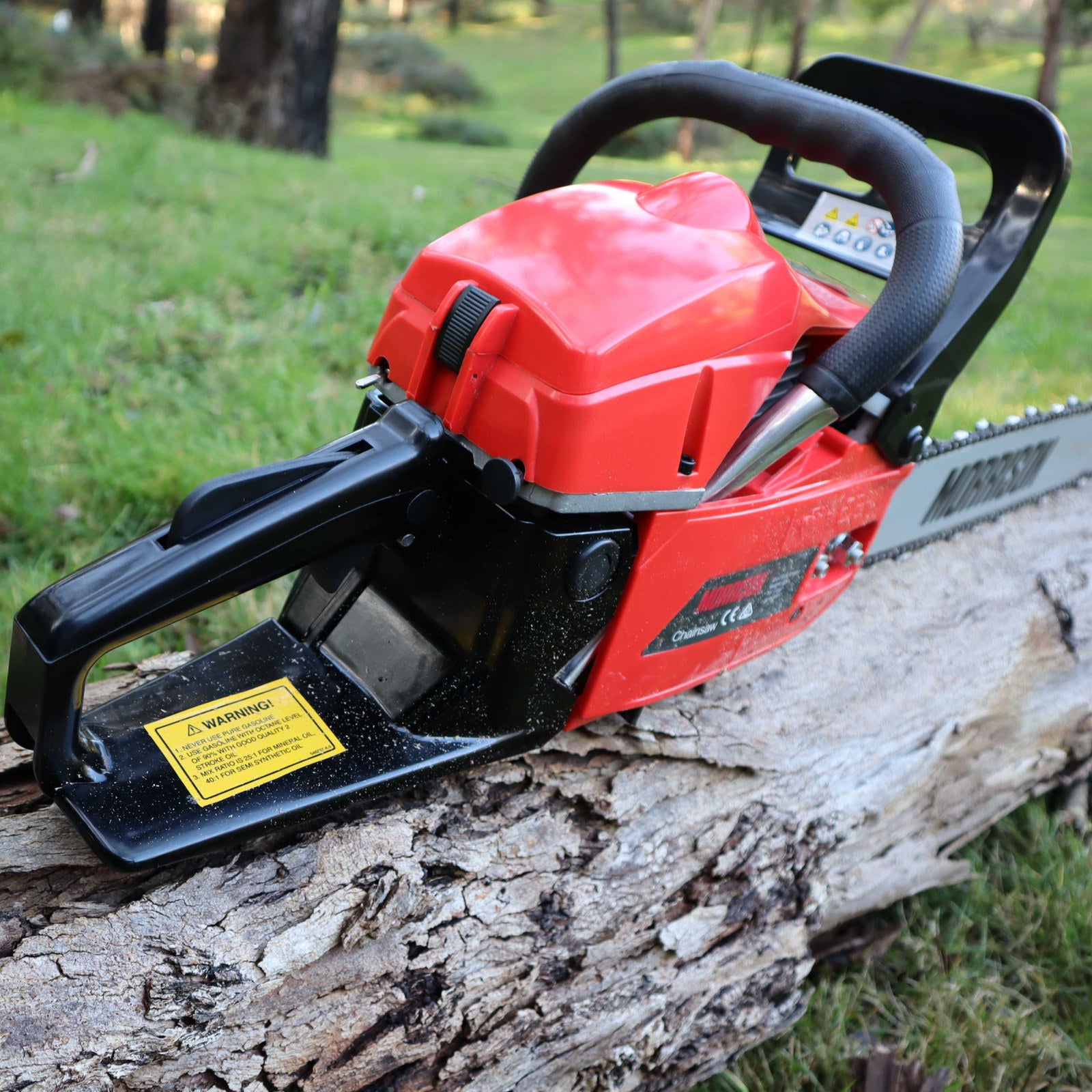 Morrison MCS45E 45cc Petrol Chainsaw with Chain Brake 553056