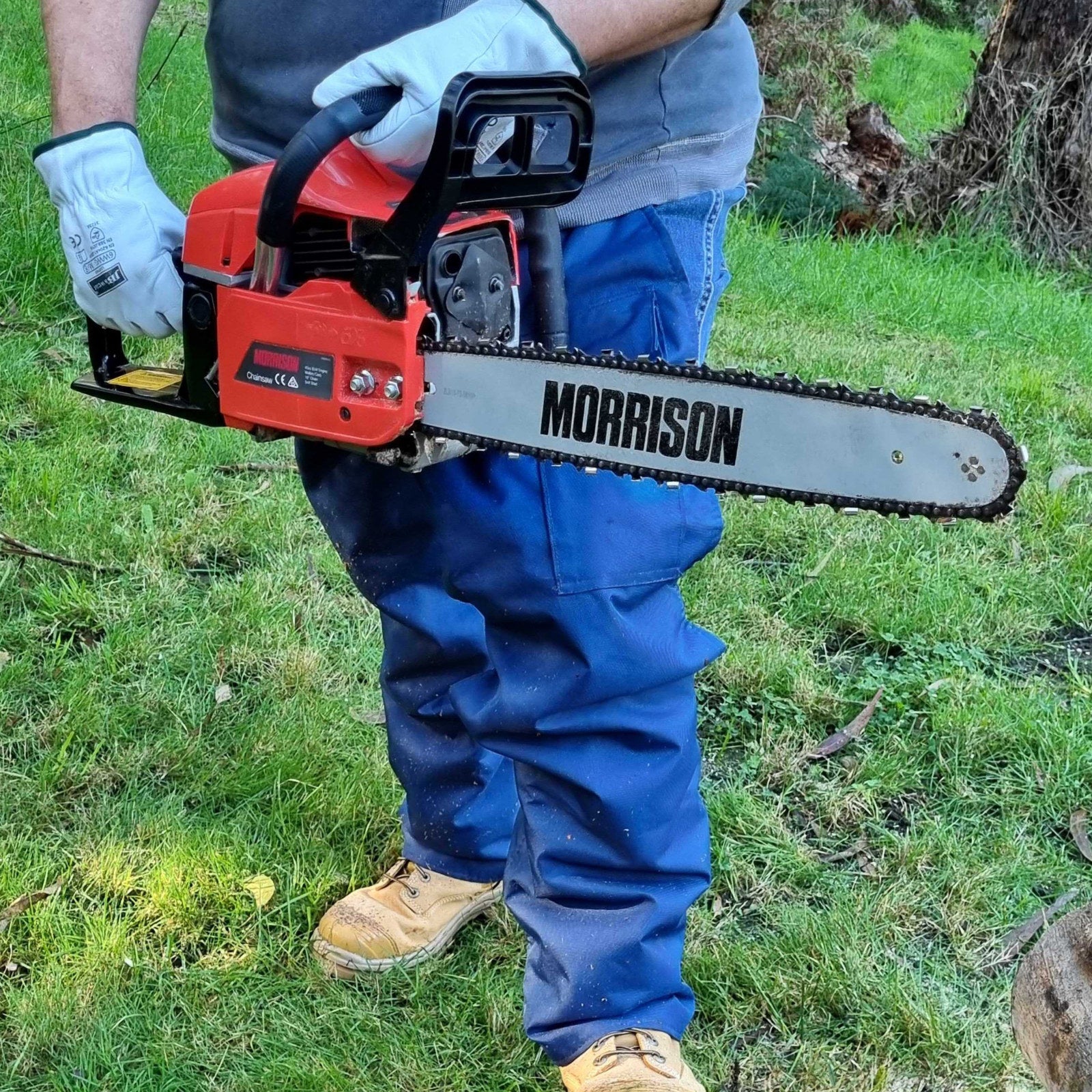 Morrison MCS45E 45cc Petrol Chainsaw with Chain Brake 553056