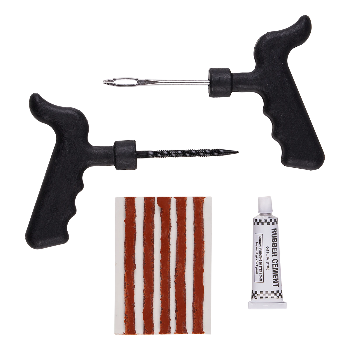 Trojan Tubeless Tyre Repair Kit with 5 Plugs for Puncture Repairs