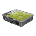 Ryobi LINK Small Parts Organiser, Detachable Bins, Adjustable Dividers, Modular Storage RLORGC