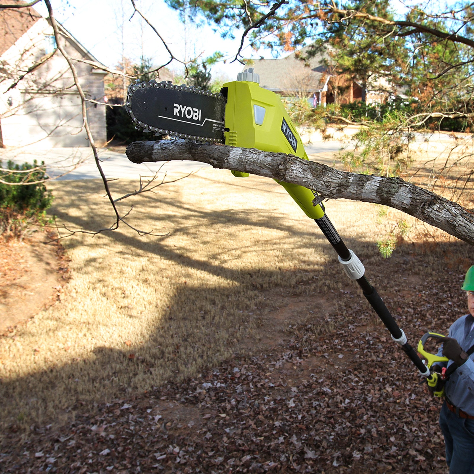 Ryobi Lithium+ 36V 8" 20cm 4.0Ah Cordless Pole Pruner Kit, Battery + Charger R36PPS114
