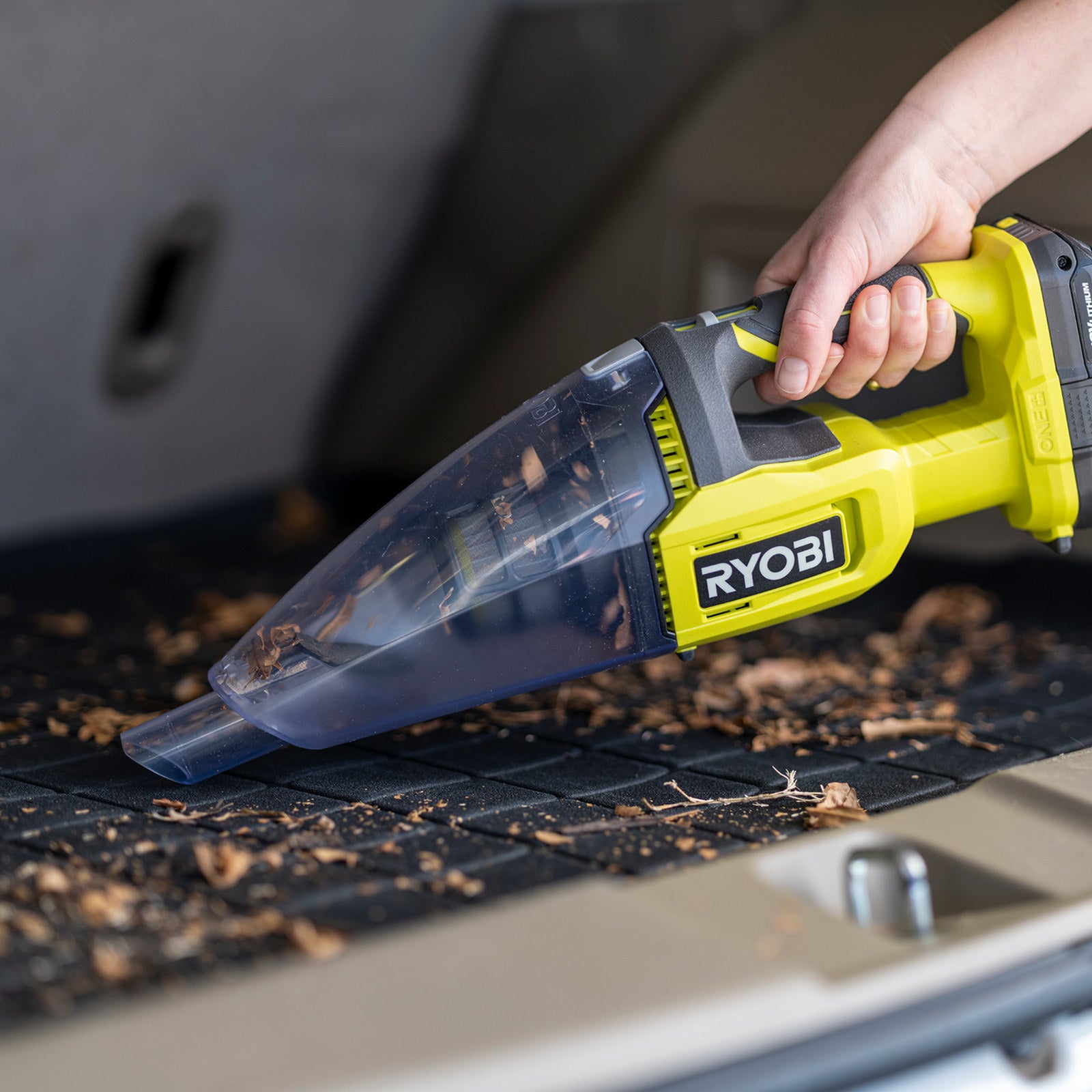 Ryobi 18V ONE+ Cordless Handheld Vacuum 0.6L with HEPA Filter, Skin Only RHV18