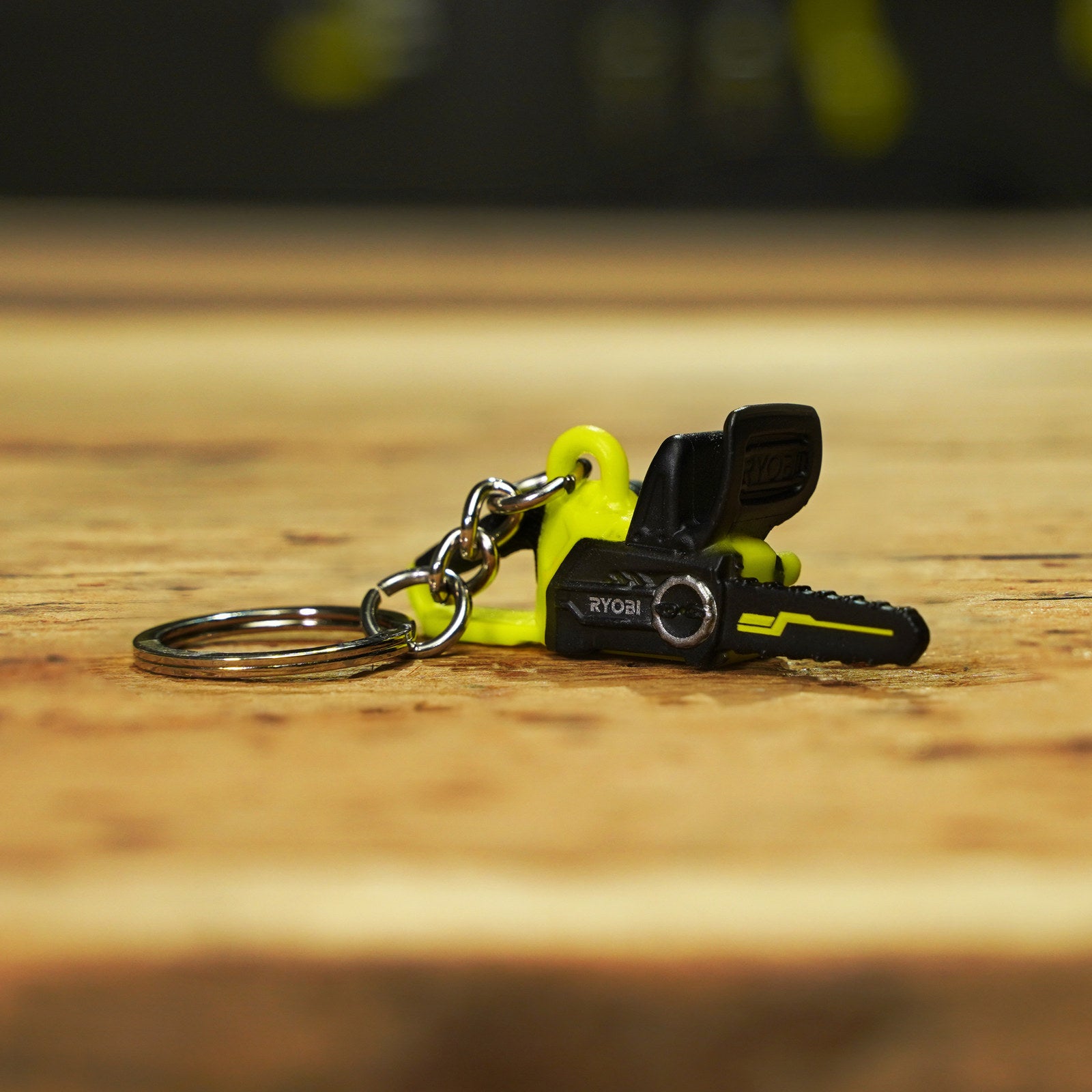 Ryobi MINI's Chainsaw Keyring, Collectible Detailed Replica