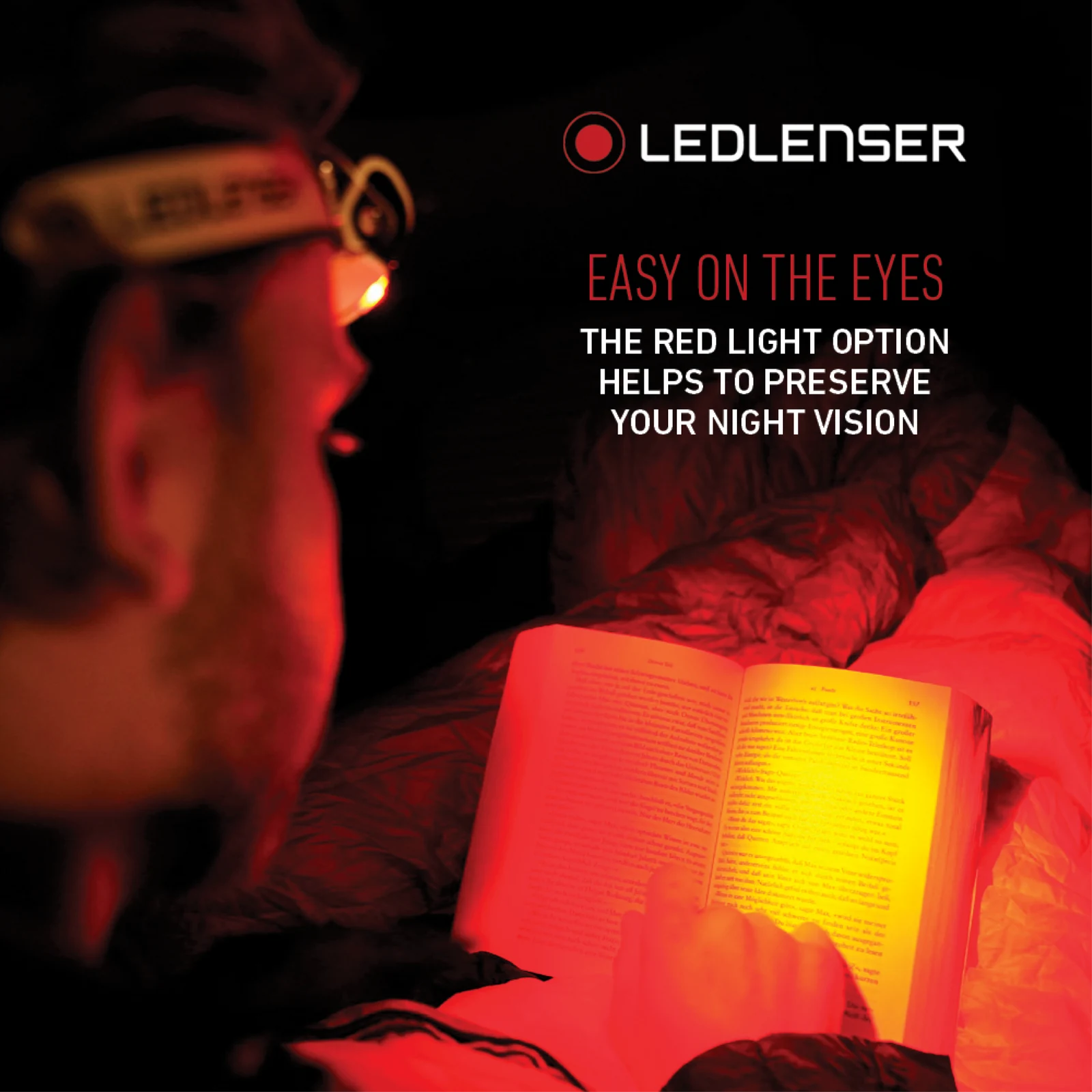 Ledlenser MH7 600lm Rechargeable Headlamp with Red Night Mode, Zoom, Black/Grey MH7