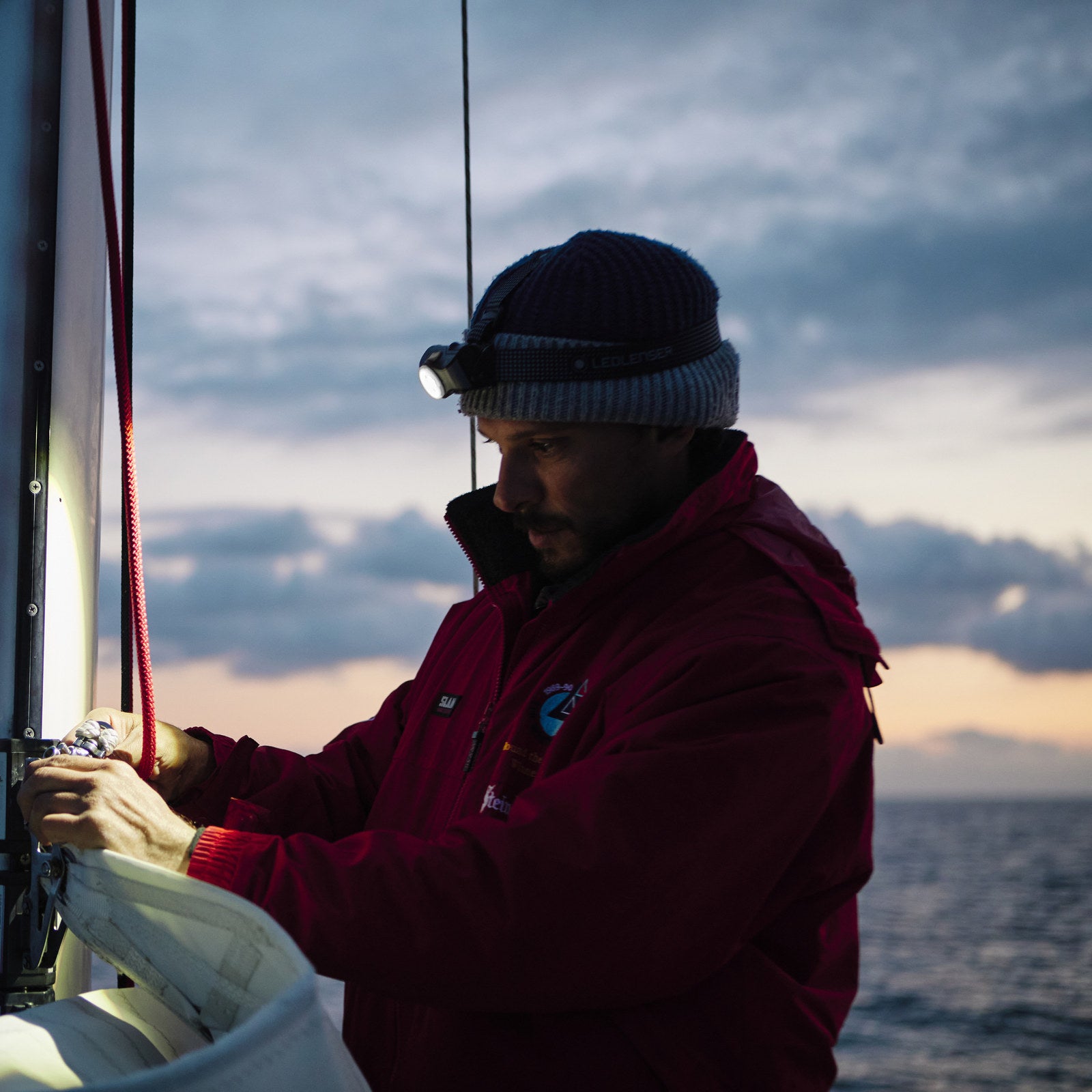 Ledlenser MH7 600lm Rechargeable Headlamp with Red Night Mode, Zoom, Black/Grey MH7